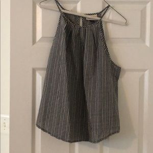 Black and White Checkered Tank